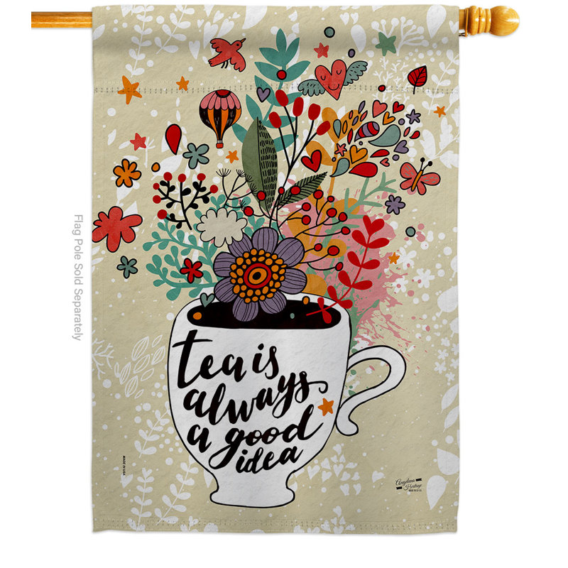 Drapeau de maison 40 po x 28 po Dafonte