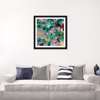 « joyeux beginnings », reproduction sur toile