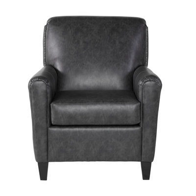 Oakmont Faux Leather Armchair