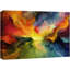 "Colorful Abstract Pastel Strokes Bright", ensemble de 3 reproductions d'art sur toiles plates encadrées-96384555-96384556