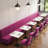 Velvet double upholstered booth set