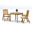 Marley Outdoor - Piece Teak Dining Set-1723646039