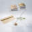 Molly-Rose Modern Clear Acrylic Folding Tray Table for Small Spaces