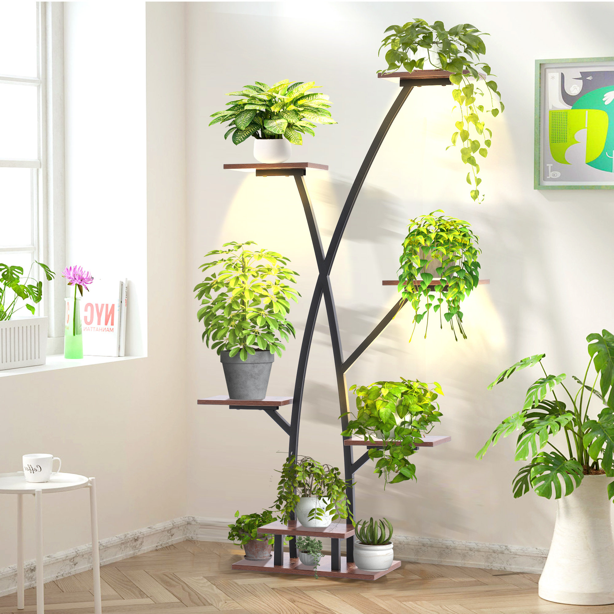 Support Pour Plantes D Interieur Gifinull