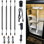 Led Safe Lighting Kit 3cct, (4) 12 Inch Linkable Light Bars, Safe Light Kit For Under Cabinet