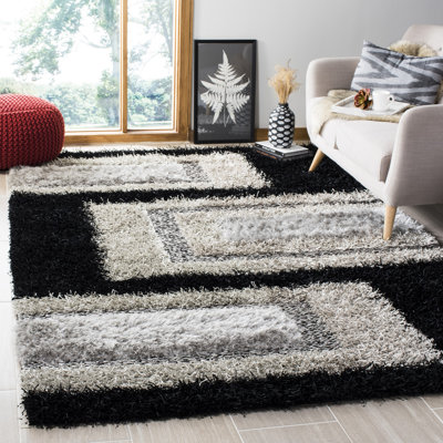 Sinope Hand Tufted Performance Geometric Rug