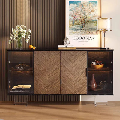A Light Luxury And High End Sideboard