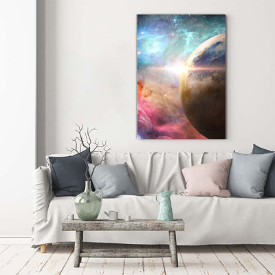 Galaxy - Wrapped Canvas Print