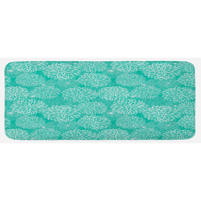 Tapis de cuisine dahlia