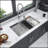 Single Bowl Undermount Workstation Kitchen Sink - 33"X19"X 10" Inch 16 Gauge Stainless Steel Deep Sink