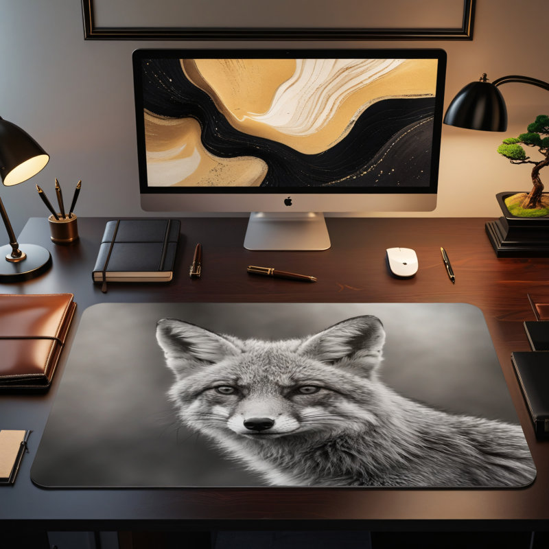 Polyester Desk Pad, 31.5x15.5