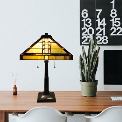 Lampe de table de style Tiffany 23 po
