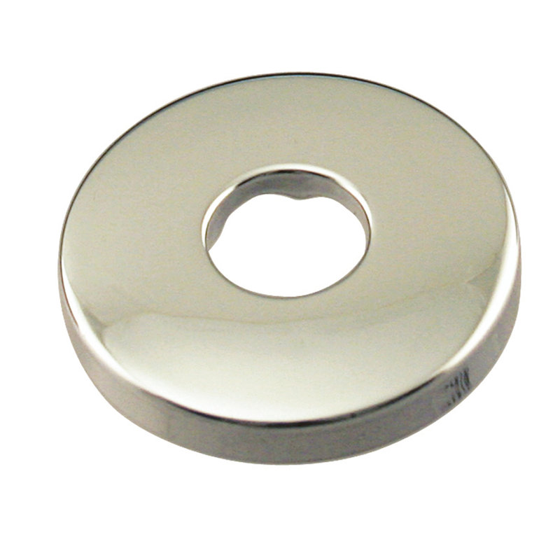 13/16" OD Opening Sure-Grip Low Pattern Shower Arm Flange, Polished Nickel