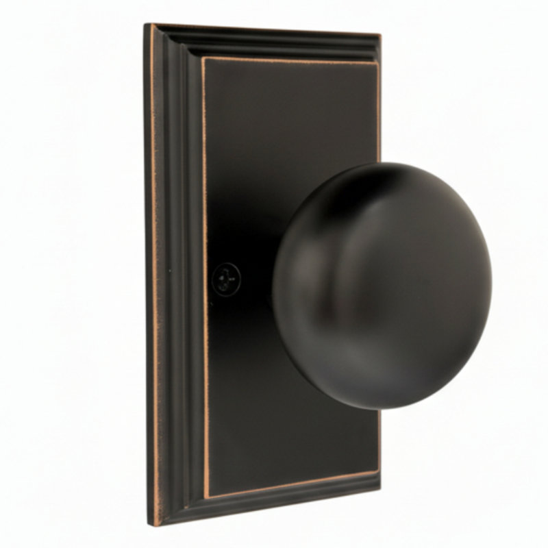 Impresa 2.5'' Diameter Single Dummy Round Knob, Oil Rubbed Bronze