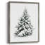«Christmas Holiday Art», reproduction encadrée en bois massif-1052314856