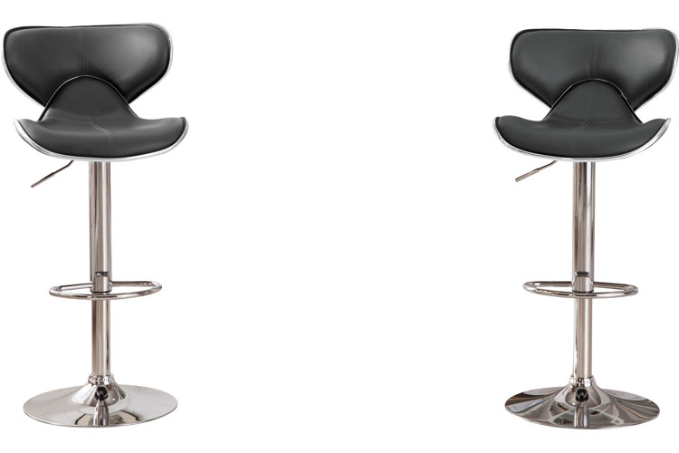 Harlow Adjustable Height Swivel Bar Stool