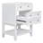 Single Bathroom Vanity Base Only in White