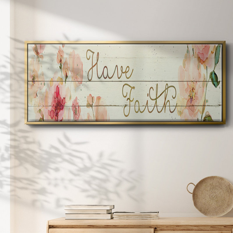 Have Faith- Framed Canvas