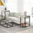 Jonnathan End Table with Storage-220143754-220143753