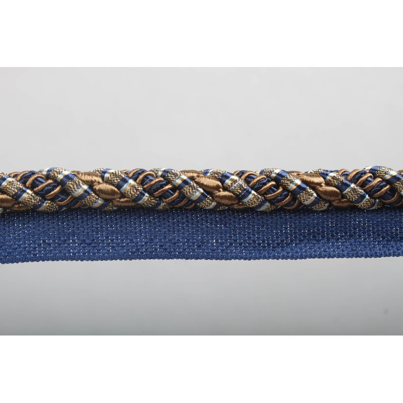 Tissu de fleurs, Bleu