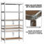 Mintun Metal Height -Adjustable Shelving Unit-1585728501-1585728499