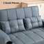 Canapé-lit rembourré convertible pour lit double-1212053076