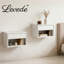 37cm W Manufactured Wood Bedside Table