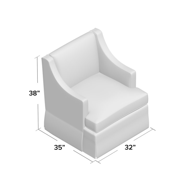 Cardiff Armchair, Gray
