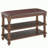 Vintage Wooden Entryway Bench with Cushion Seat, 2-Tier Shoe Storage Rack