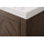 Chazden 30" Herringbone Design Single Bathroom Vanity with Ceramic Top-1064720417