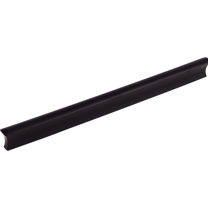 Glacier Finger pull, Flat Black, 9 15/16" Center to Center
