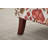 Accent Upholstered Chair with Retro Wood Legs