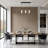 Caulford 3-Light Island Light - Black