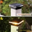 Luminaire à poteau solaire pour terrasse Maggift