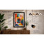 Moroccan Courtyard Modern - Framed Print-2035489251-2035489258