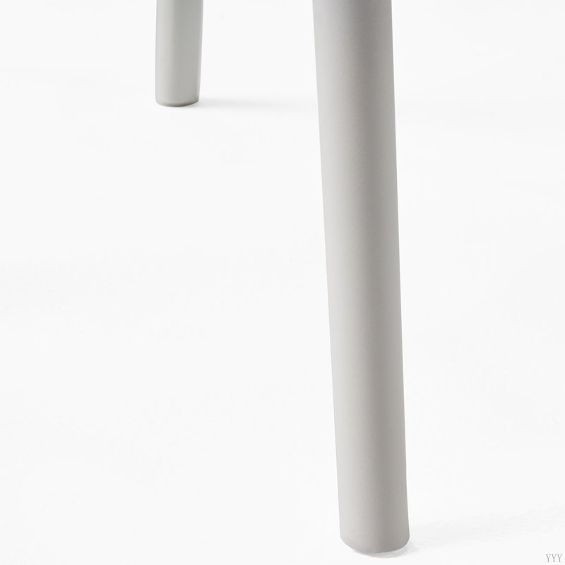 CHAISE MODERNE À PAVOT, Blanc