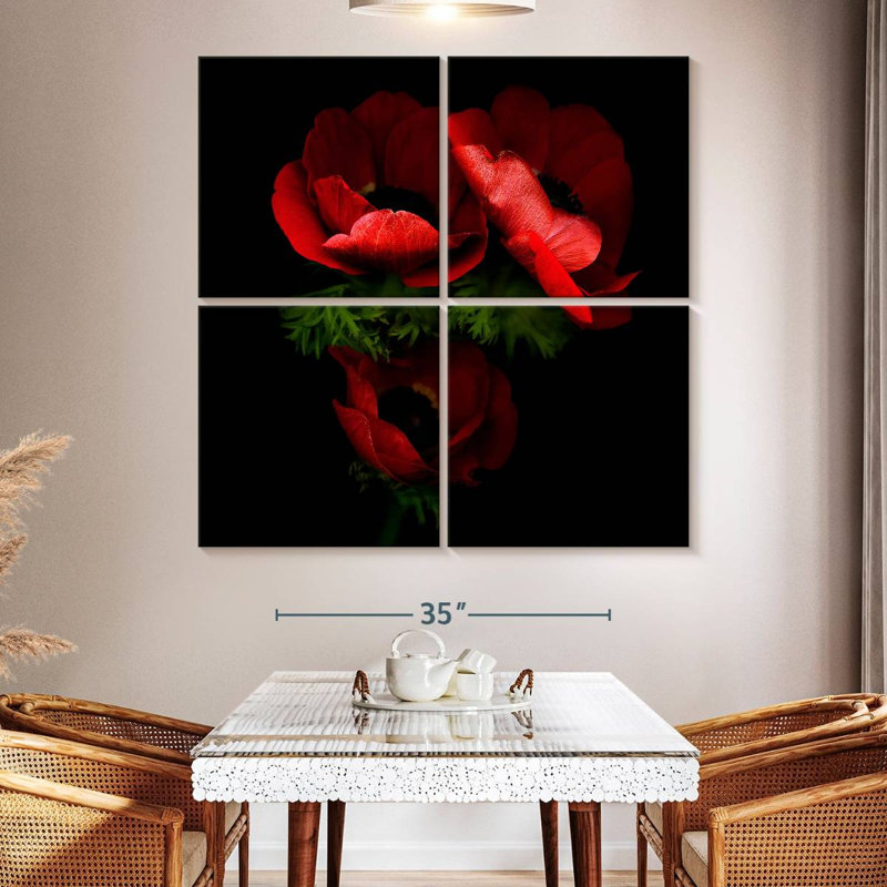 Harnek Anemone VII, 50" H x 50" W