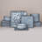 Stoneware Dinnerware Sets, 24-Piece Dish Set-485853028