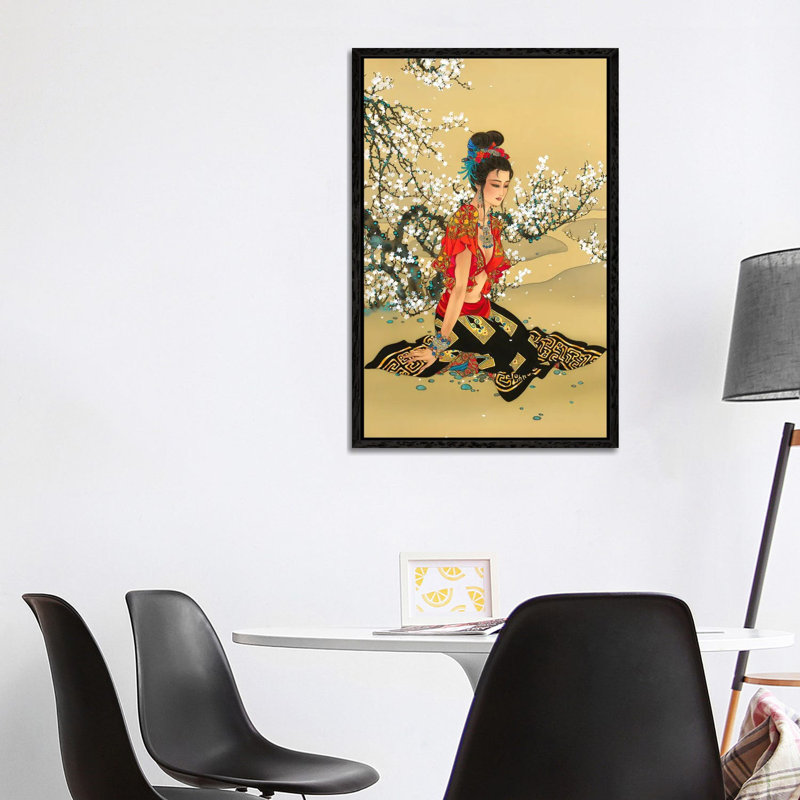 Missing You - Painting on Canvas, Black Framed, 101.6 cm H x 66.04 cm W