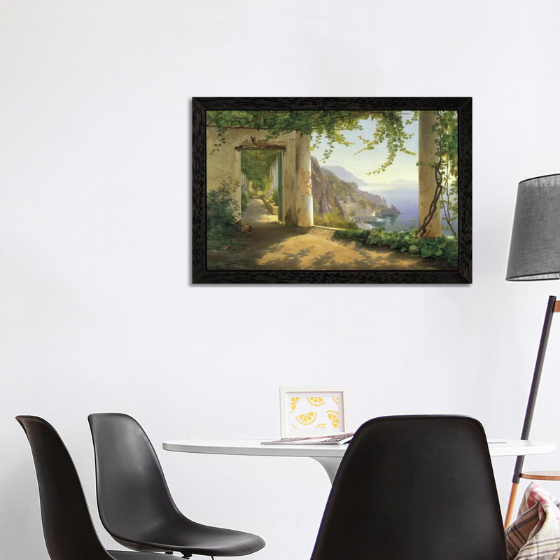 Print, 66.04 cm H x 45.72 cm W, Black Floater Framed