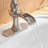 Single-Hole Single-handle Bathroom Faucet with Drain Assembly-57578402