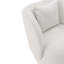 Fauteuil demi-tonneau crème Siri-1009756016