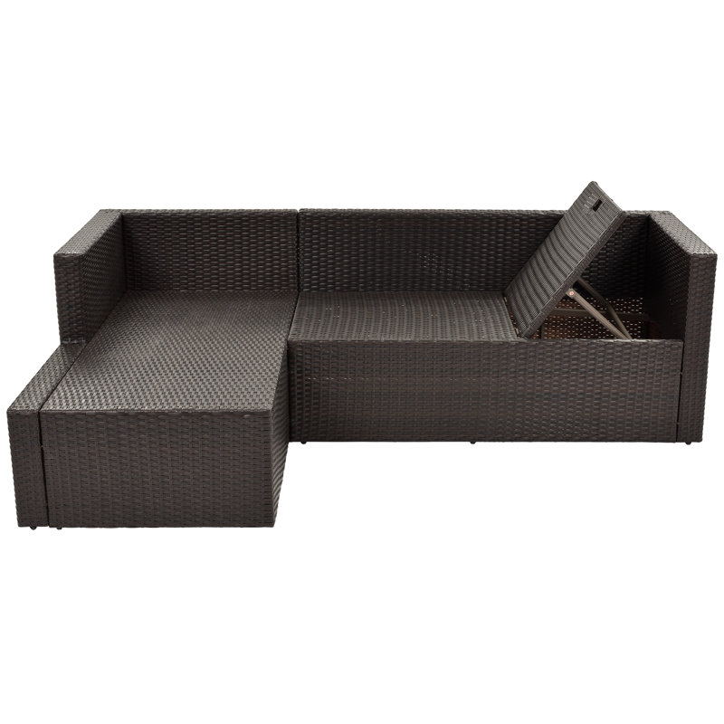 Ailanie 4 - Person Patio Conversation Set
