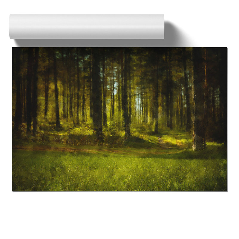 Green Forest Vol.4 - No Frame Print, 42cm H x 59cm W x 0.1cm D