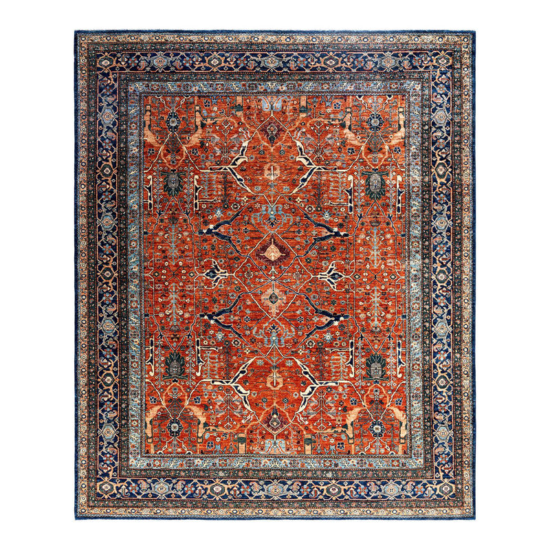 Serapi One-of-a-Kind 8' 2" X 9' 6" Hand Knotted Area Rug
