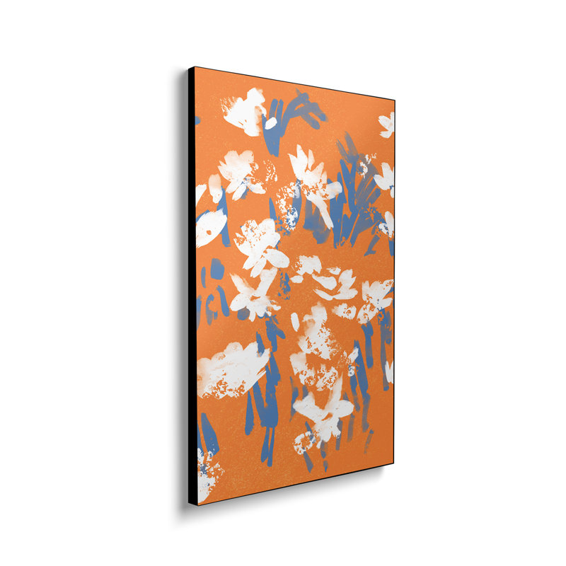 Impression sur toile, Steemplix, Mandarin Meadow, 2018 par Jenny Frean