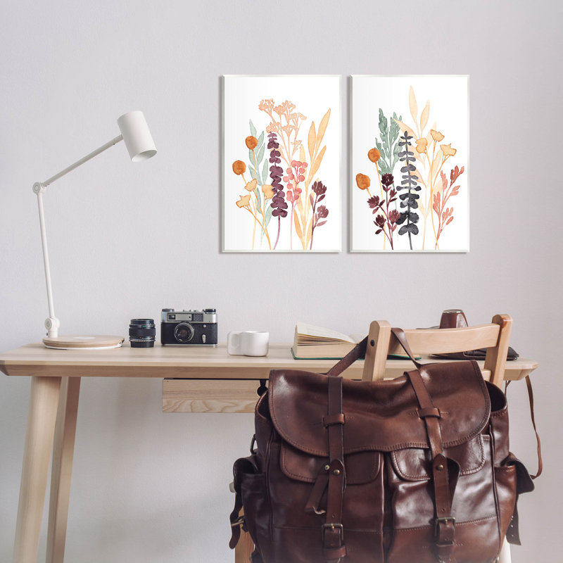 Botanical Herb Sprigs Unframed Art Print Set, 13 x 19