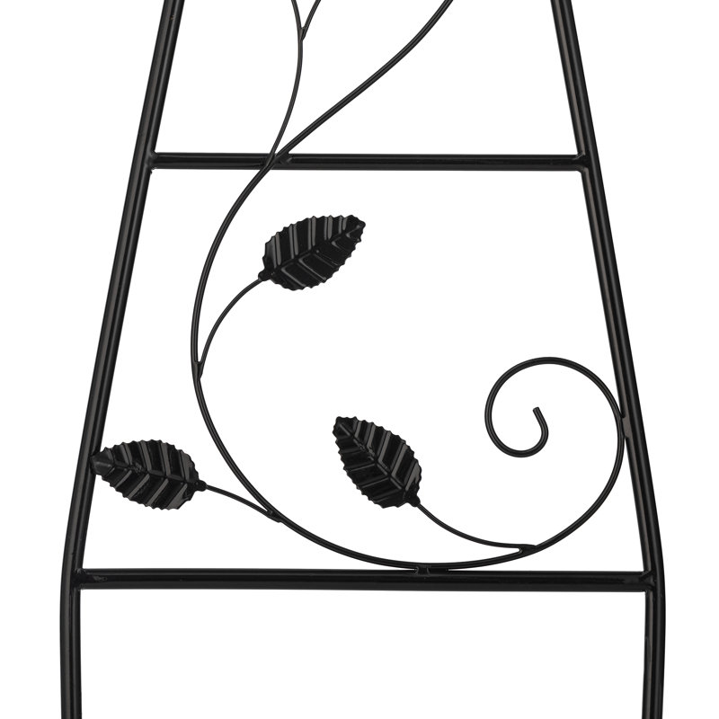 Piquet de jardin 44 "H, Noir / Jaune