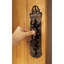 The Durley House Dragon Push/Pull Plate