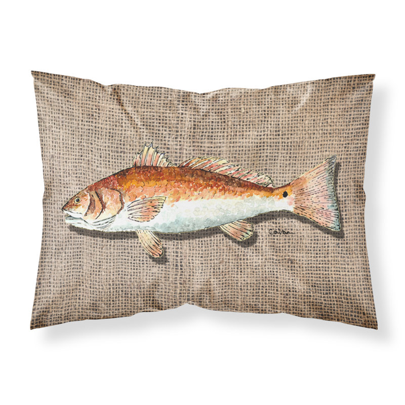 Taie d'oreiller poisson